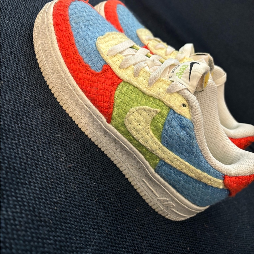 Nike Air Force 1s hemp